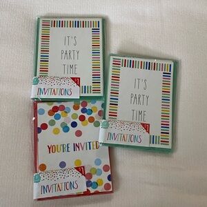 Party invitations